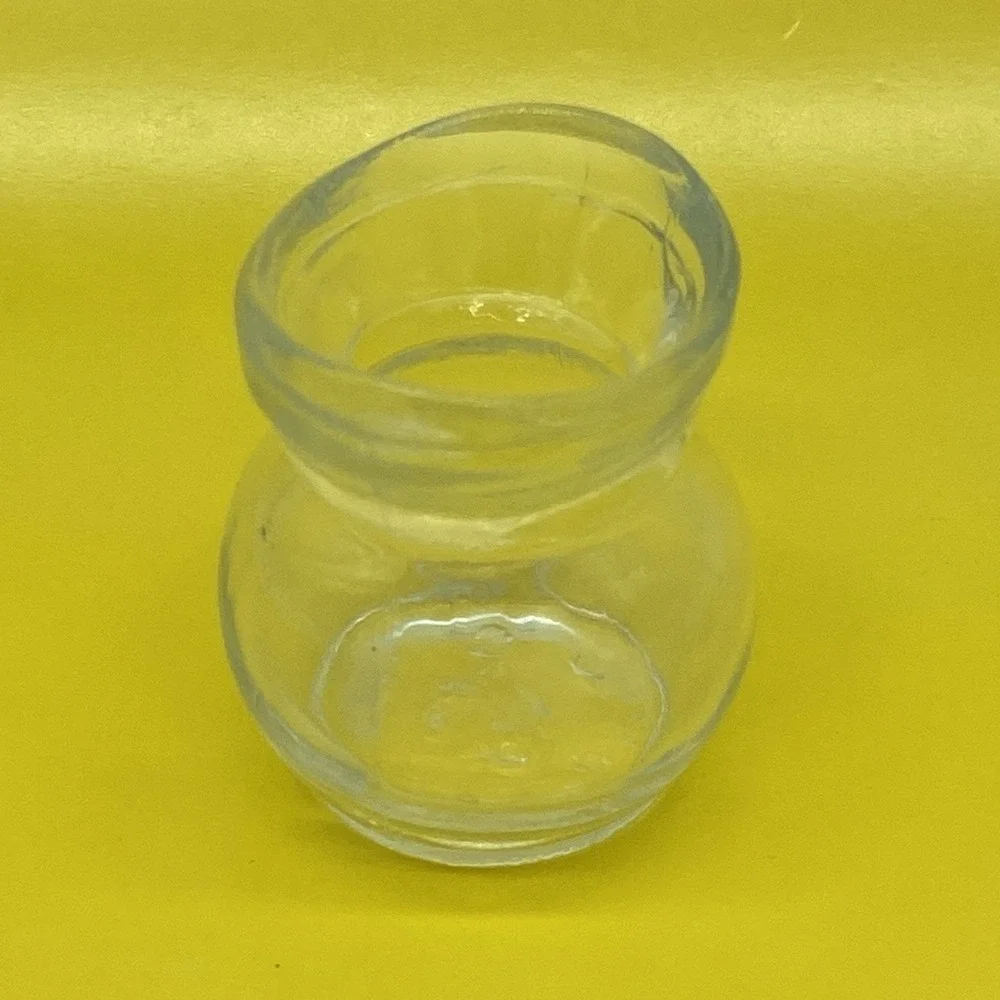 Glasco Eye Wash Bath Cup‎ Eyewash Glass Medical Optical Rare Pat. 1934 Vintage